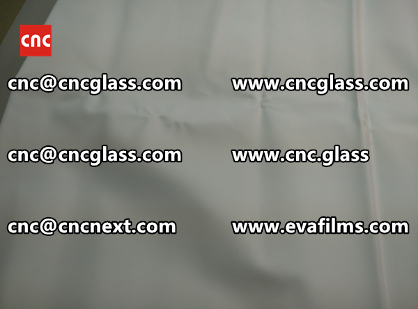 EVA film is used to be an interlayer film sandwiched in between two pieces of glass (5)