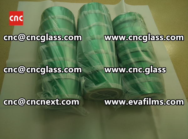 HIGH TEMP GREEN TAPE FOR SAFETY GLASS INTERLAYER TRIMMING (8)