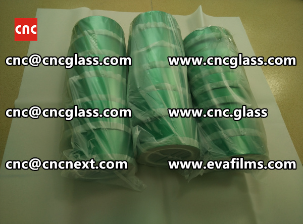 HIGH TEMP GREEN TAPE FOR SAFETY GLASS INTERLAYER TRIMMING (9)
