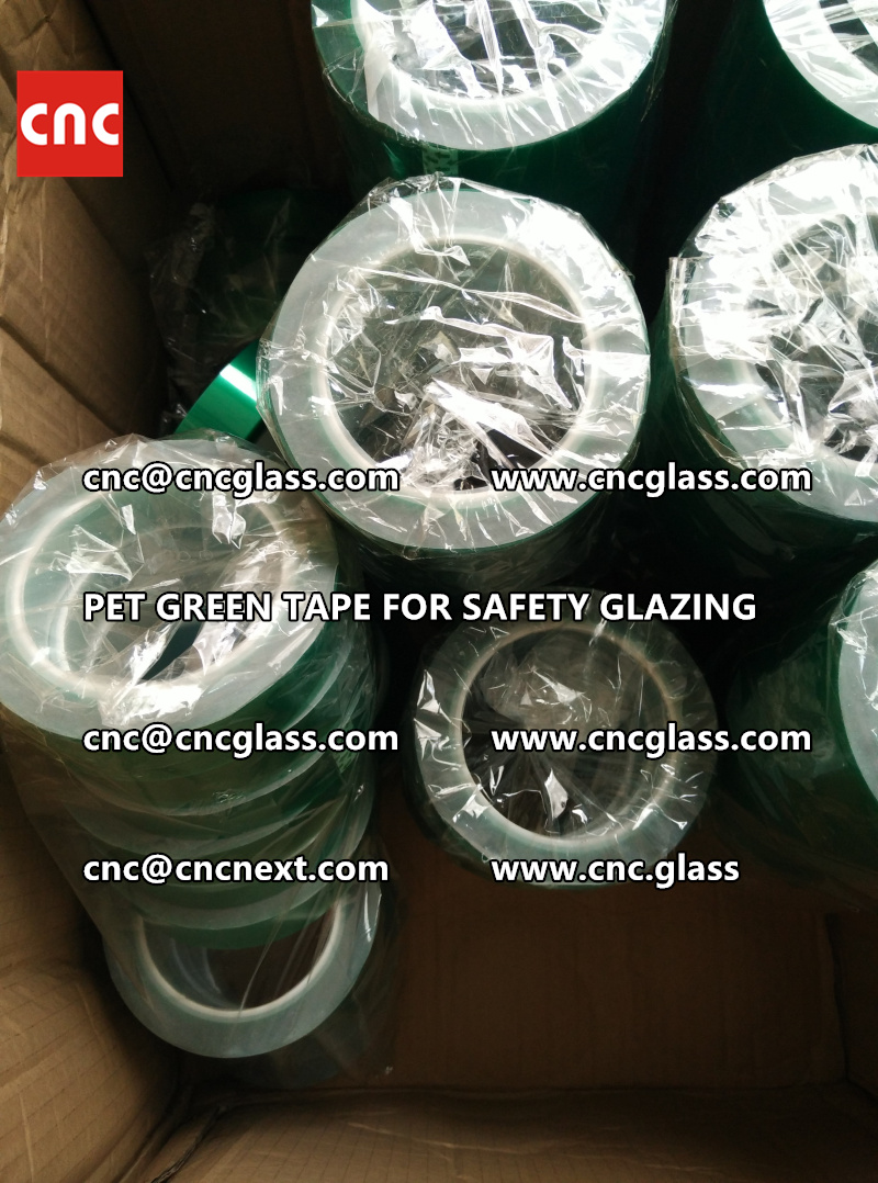 HIGH TEMP GREEN TAPE for safety glazing eva pvb sgp film (29)