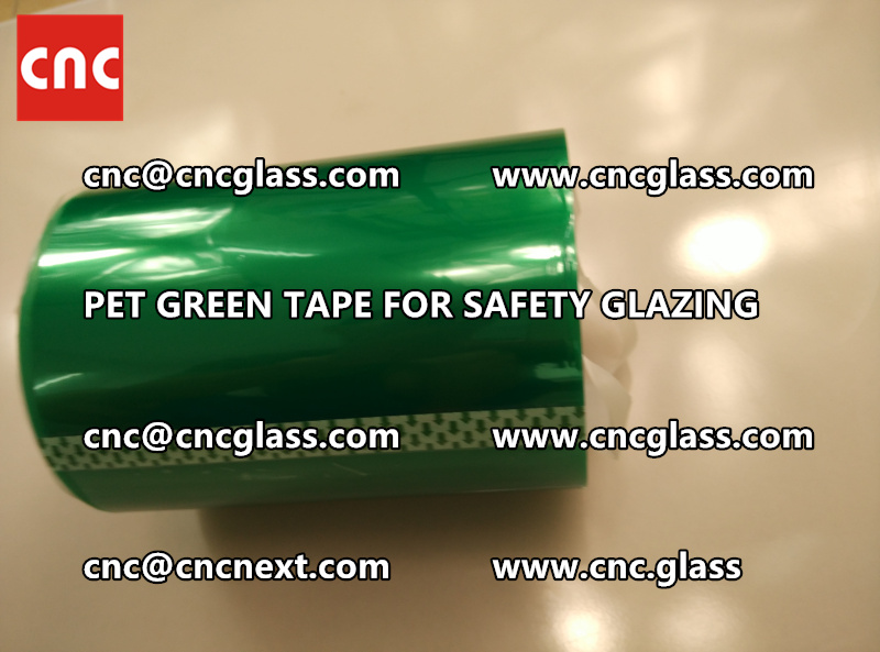 HIGH TEMP GREEN TAPE for safety glazing eva pvb sgp film (31)