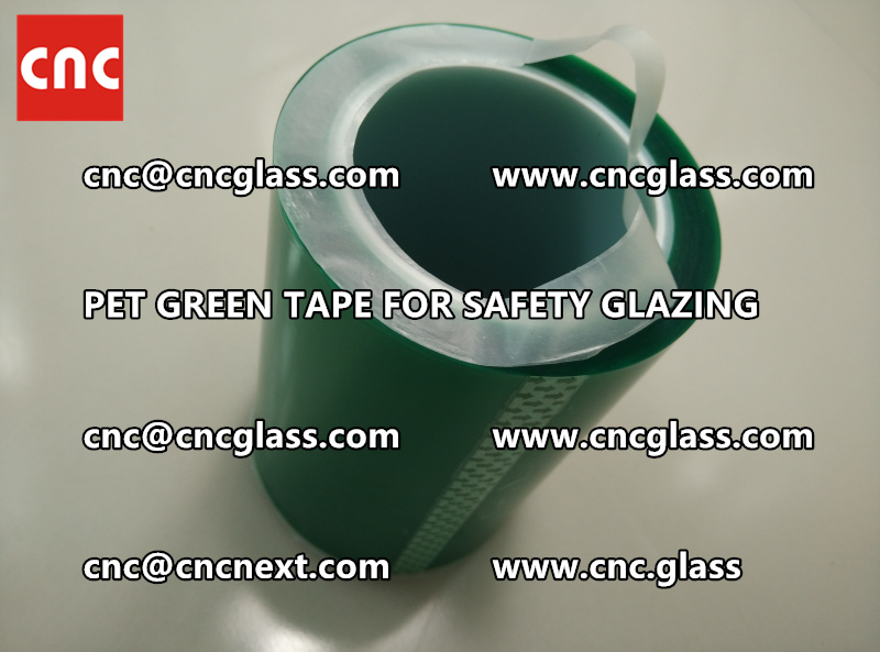 HIGH TEMP GREEN TAPE for safety glazing eva pvb sgp film (32)