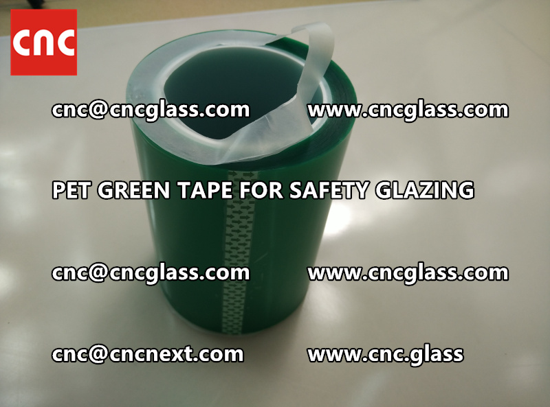 HIGH TEMP GREEN TAPE for safety glazing eva pvb sgp film (35)