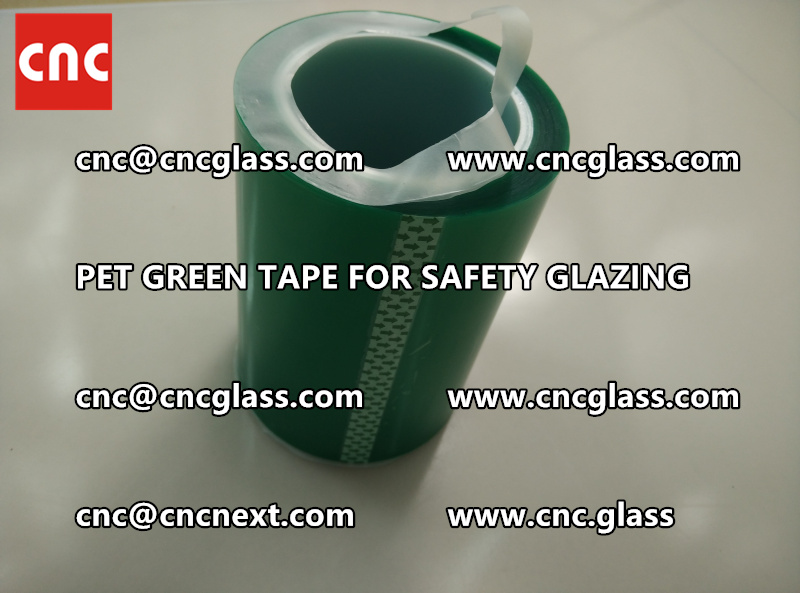 HIGH TEMP GREEN TAPE for safety glazing eva pvb sgp film (37)