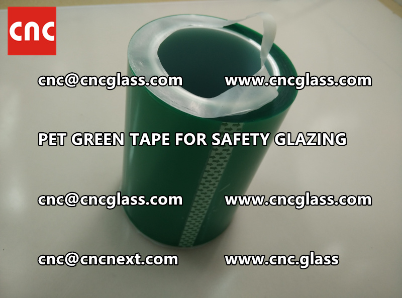 HIGH TEMP GREEN TAPE for safety glazing eva pvb sgp film (38)
