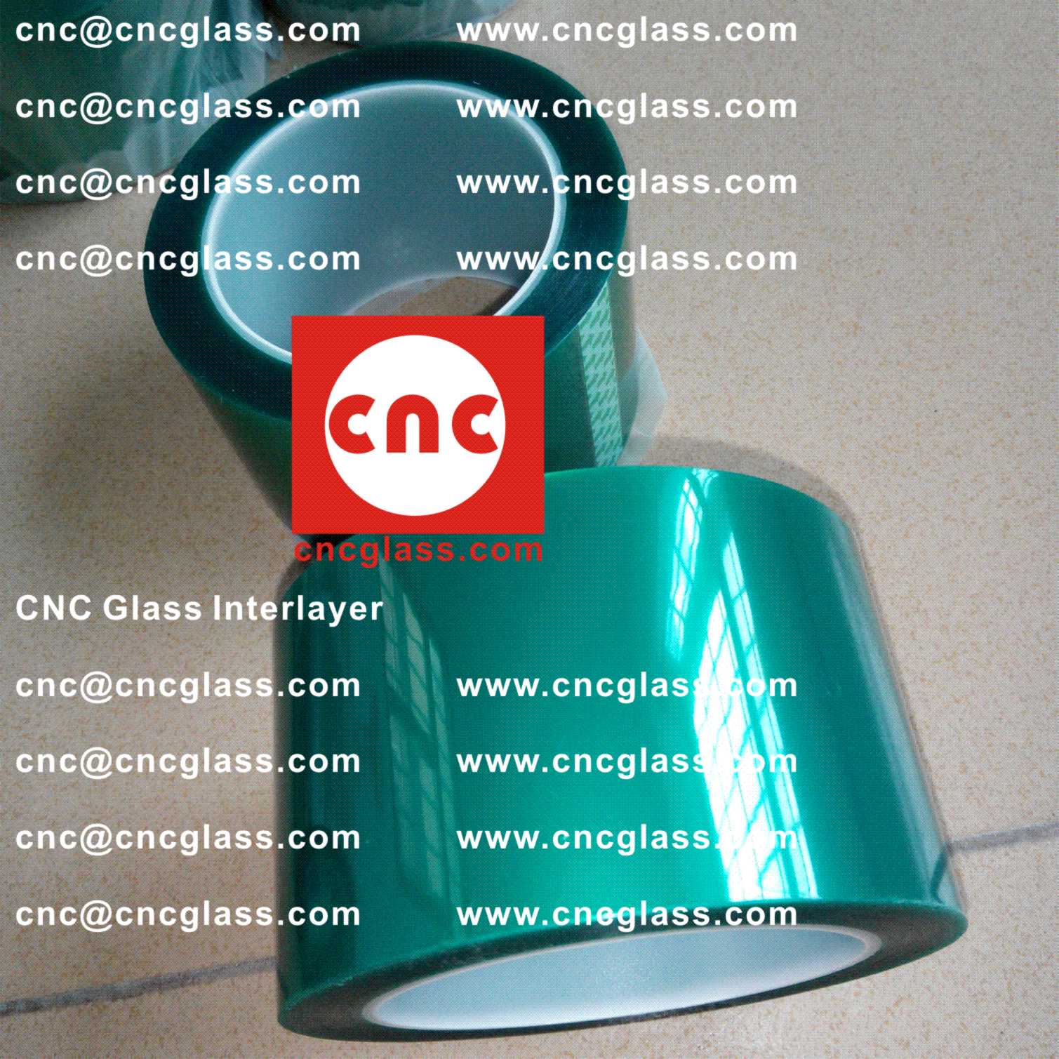 004 Thermal Green Tape for safety glazing, eva glass laminating