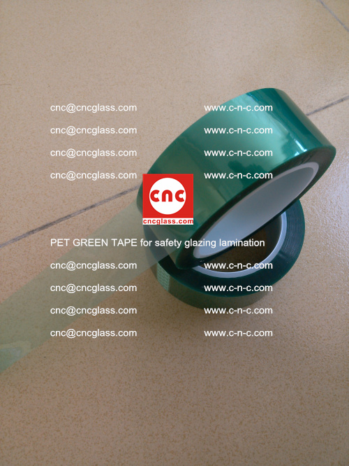 PET GREEN TAPE for safety glazing lamination (12)