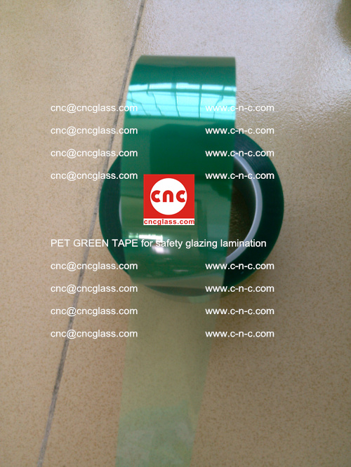 PET GREEN TAPE for safety glazing lamination (14)