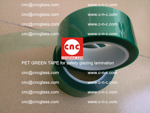 PET GREEN TAPE for safety glazing lamination (18)