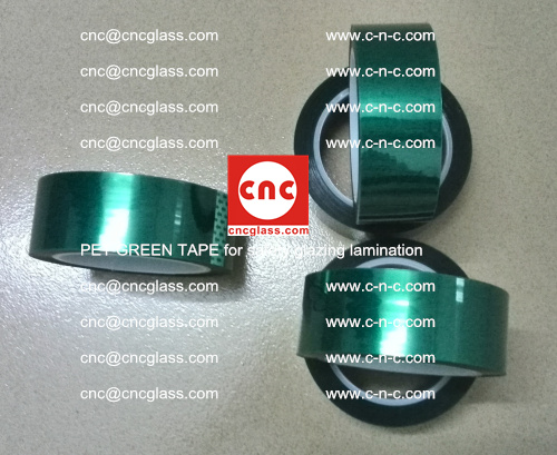 PET GREEN TAPE for safety glazing lamination (2)