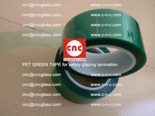 PET GREEN TAPE for safety glazing lamination (20)