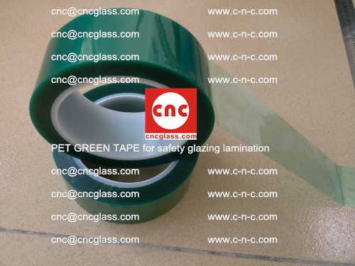 PET GREEN TAPE for safety glazing lamination (24)