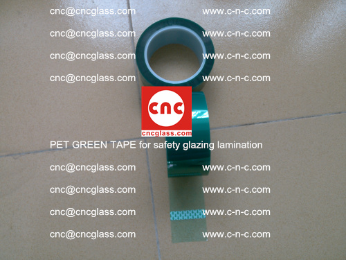 PET GREEN TAPE for safety glazing lamination (40)