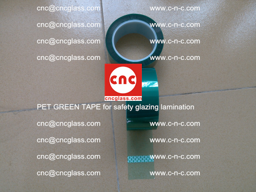 PET GREEN TAPE for safety glazing lamination (41)