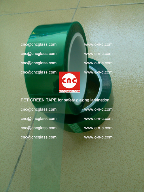 PET GREEN TAPE for safety glazing lamination (9)