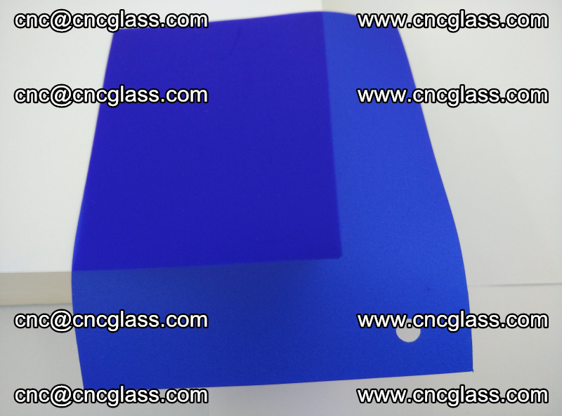 Eva glass laminating interlayer foil film Transparent clear color (blue clear) (1)