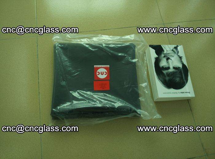 Transparent color grey eva glass interlayer film samples (25)