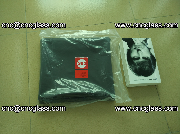 Transparent color grey eva glass interlayer film samples (26)