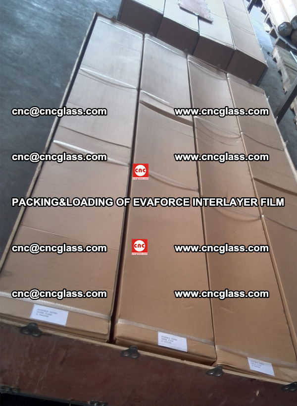 PACKING&LOADING OF EVAFORCE INTERLAYER FILM for safety laminated glass (4)
