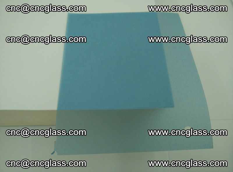 EVA glass interlayer film for safety glazing royal blue (transparent) (7)