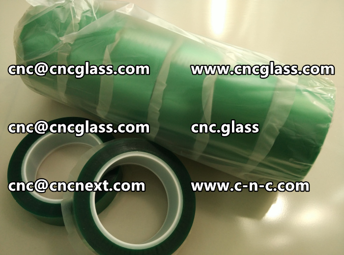 PET GREEN TAPE FOR SAFETY GLAZING (3)