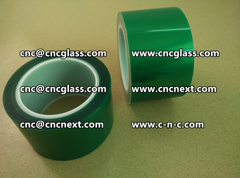 Thermal green tape for laminated glass (2)