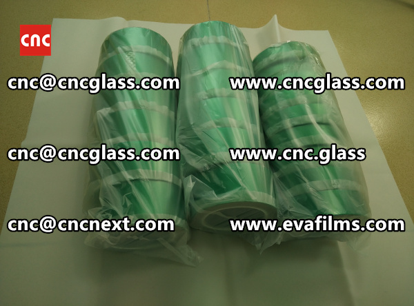 HIGH TEMP GREEN TAPE FOR SAFETY GLASS INTERLAYER TRIMMING (10)