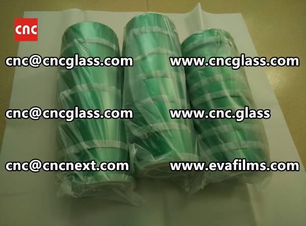HIGH TEMP GREEN TAPE FOR SAFETY GLASS INTERLAYER TRIMMING (6)