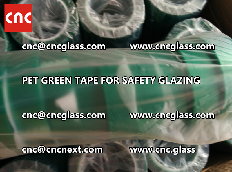 HIGH TEMP GREEN TAPE for safety glazing eva pvb sgp film (14)