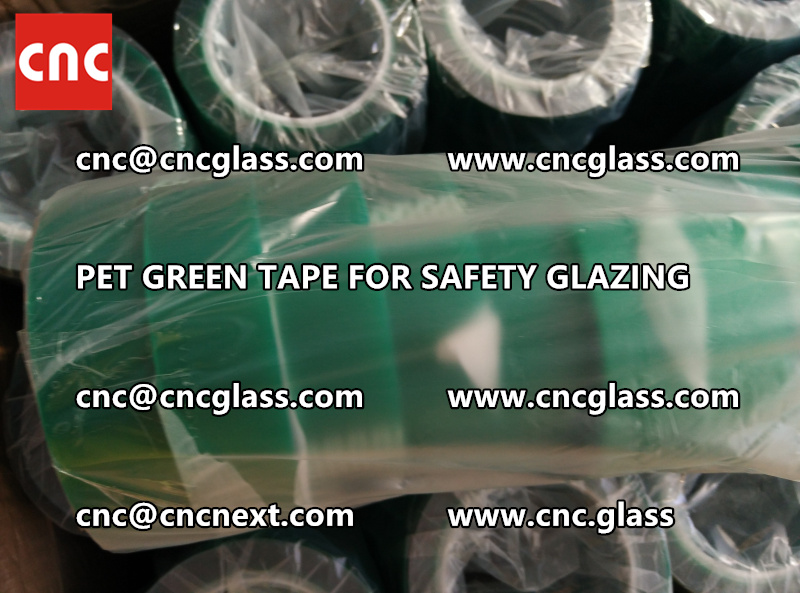 HIGH TEMP GREEN TAPE for safety glazing eva pvb sgp film (17)