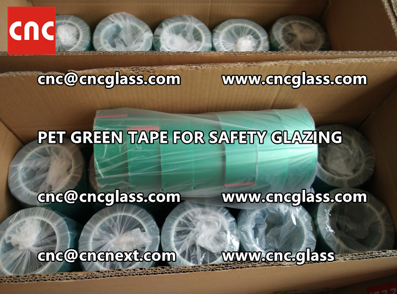 HIGH TEMP GREEN TAPE for safety glazing eva pvb sgp film (2)