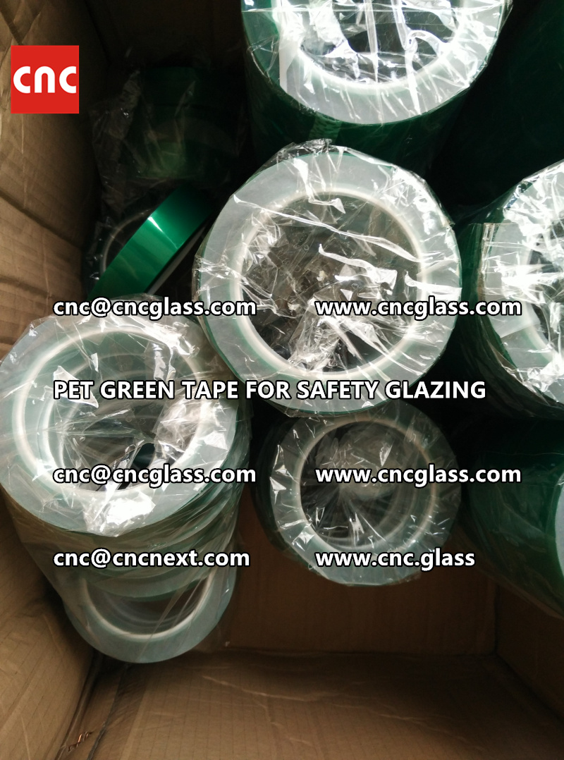HIGH TEMP GREEN TAPE for safety glazing eva pvb sgp film (28)