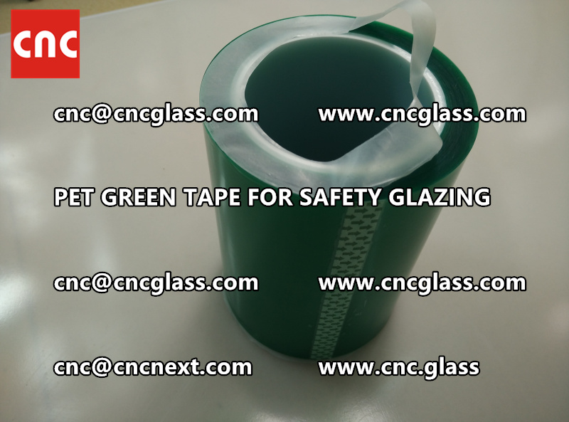 HIGH TEMP GREEN TAPE for safety glazing eva pvb sgp film (33)