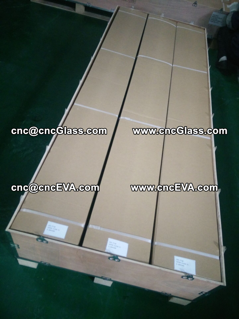 plywood packing of eva interlayer glass film (3)